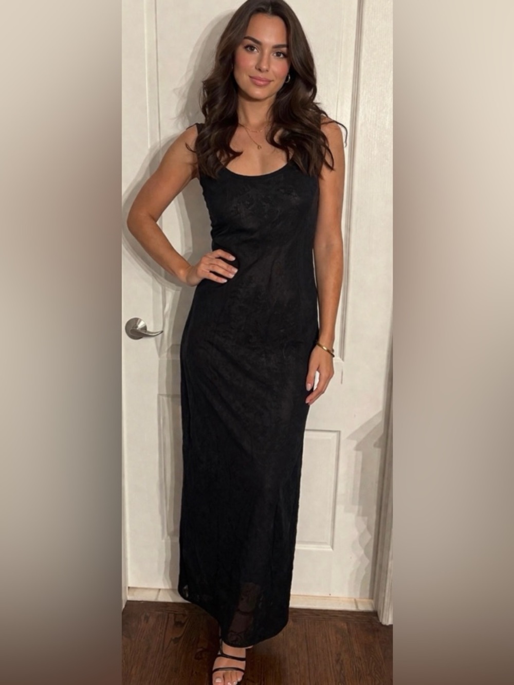Vintage 90’s DKNY Black Evening Dress